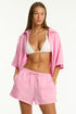 Sea Level Tidal Linen Boxer Short